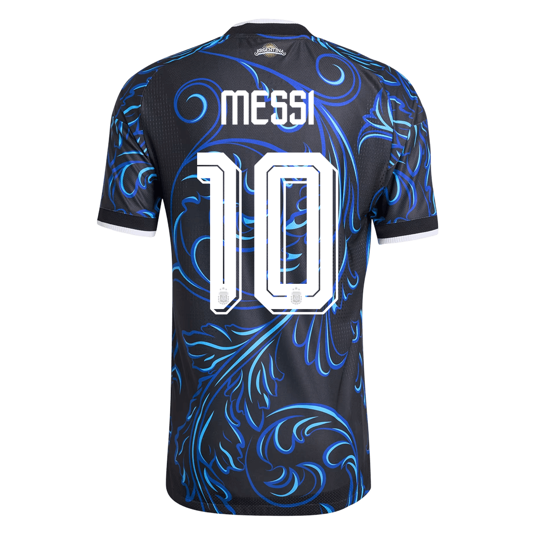 Camiseta Auténtica MESSI #10 Argentina 2026 Segunda Equipación Copa del Mundo - Version Jugador
