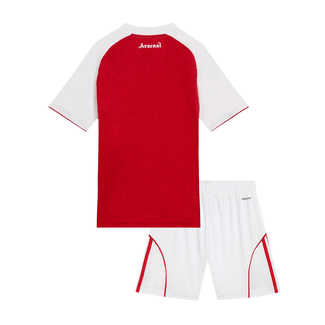 Set Tricouri Fotbal Arsenal Acasă 2025/26 Pentru Copii