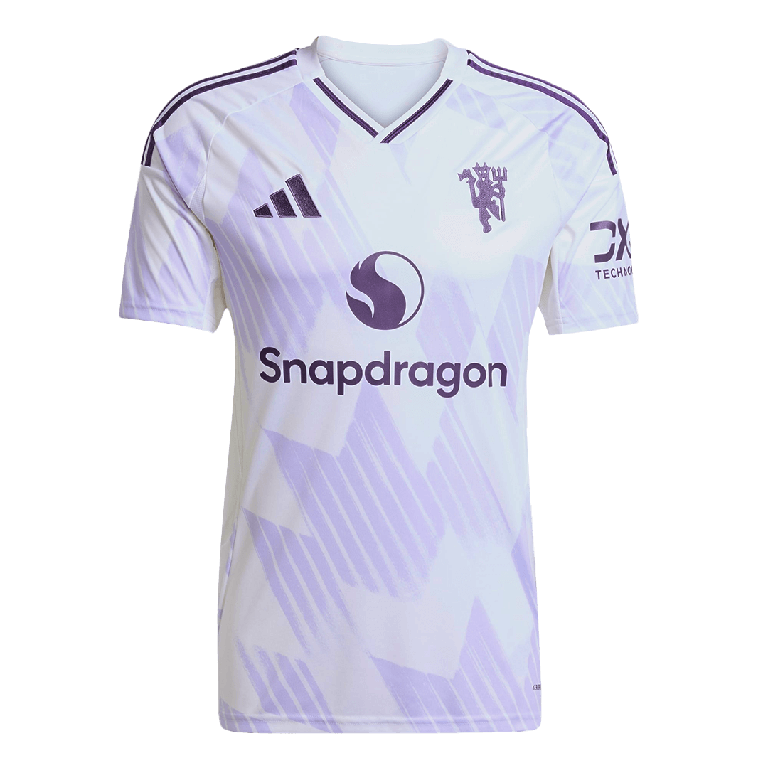 Tricouri Fotbal Manchester United MOUNT #7 Deplasare 2025/26