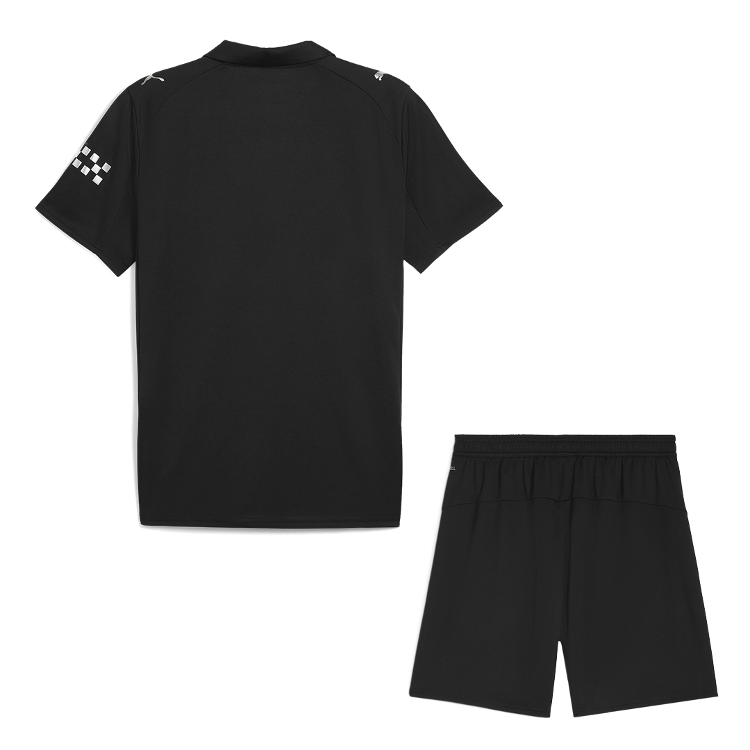 Conjunto Manchester City 2025/26 Segunda Equipación (Camiseta + Pantalón Corto)-Camisetas Pasion Shop