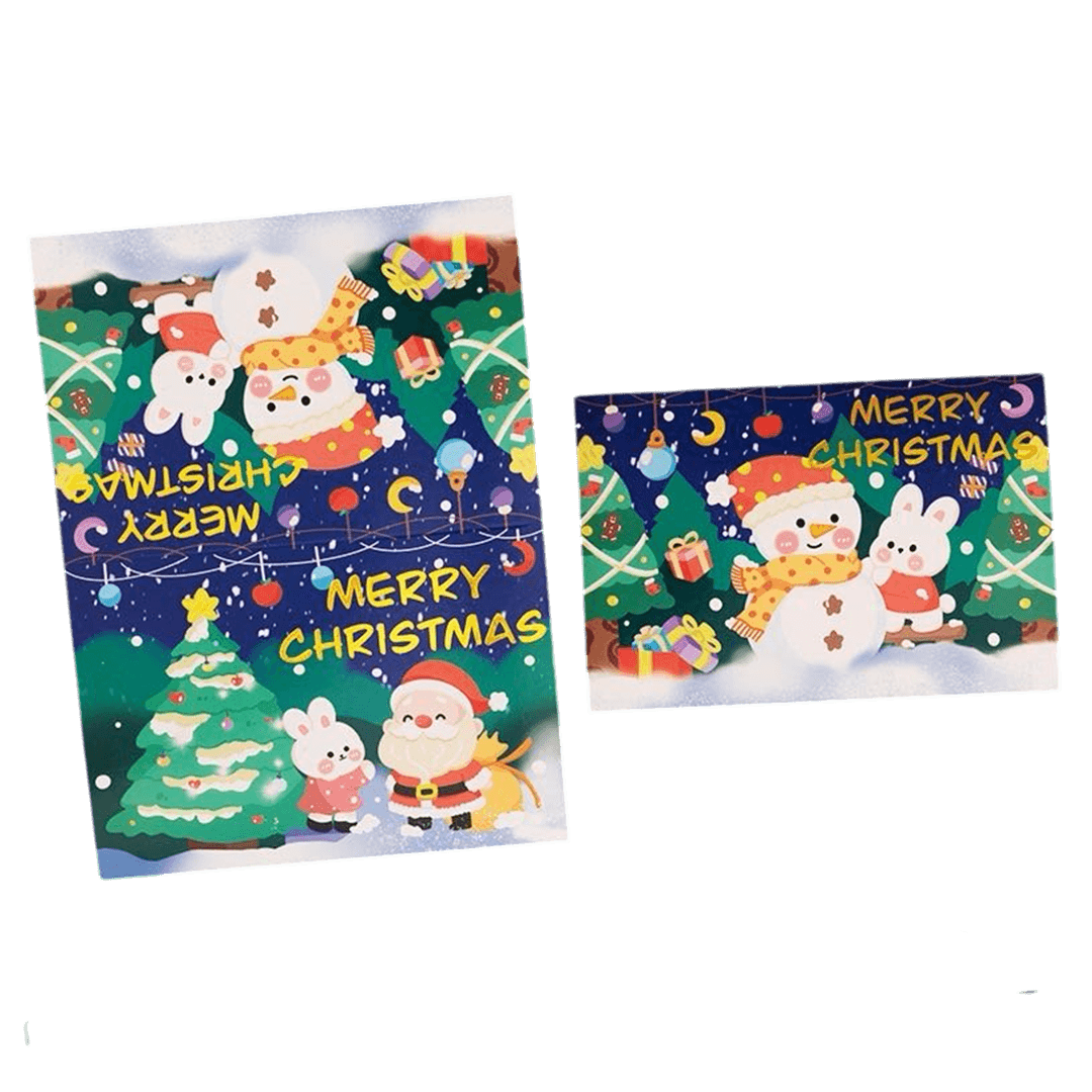 Card de Crăciun Personalizat - Mesaj Personalizat