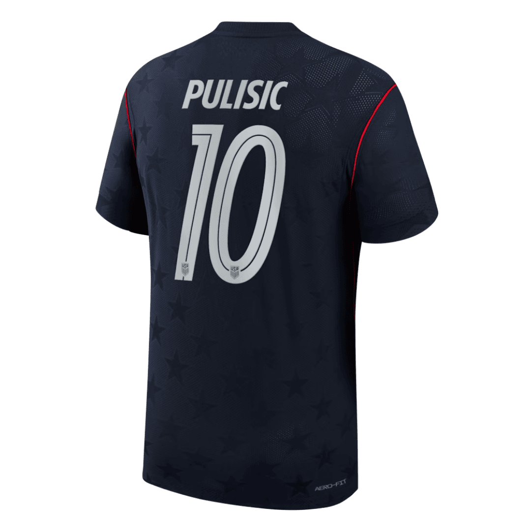 Camiseta Auténtica PULISIC #10 USA 2026 Segunda Equipación Copa del Mundo - Version Jugador