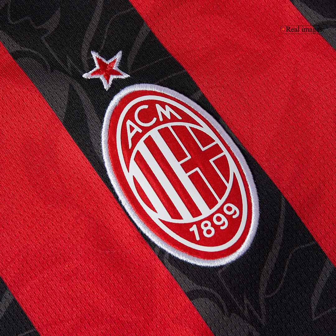 Tricouri Fotbal AC Milan PULISIC #11 Acasă 2025/26 (mărime mare) - Premium