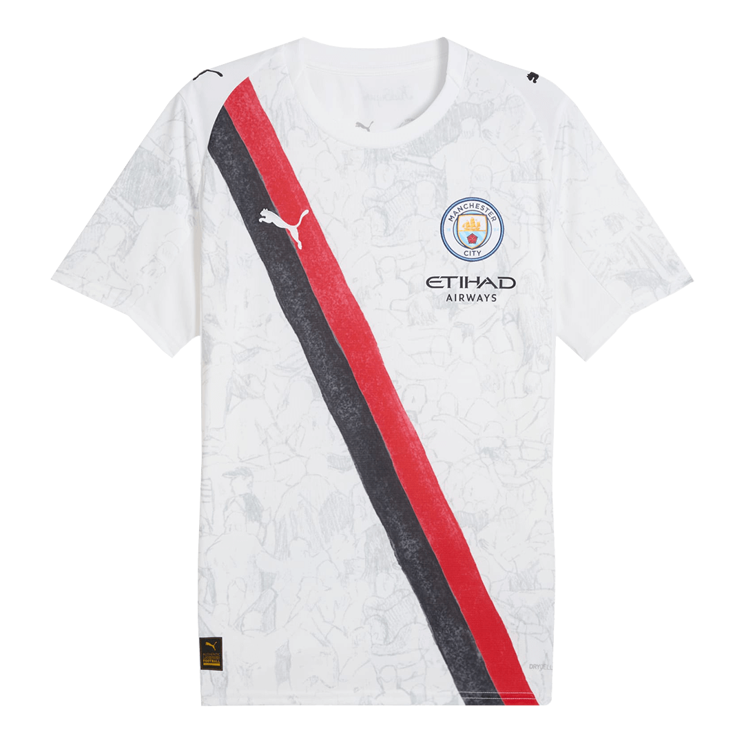 Tricouri Fotbal Manchester City KidSuper RODRIGO #16 2025/26 - Club World Cup