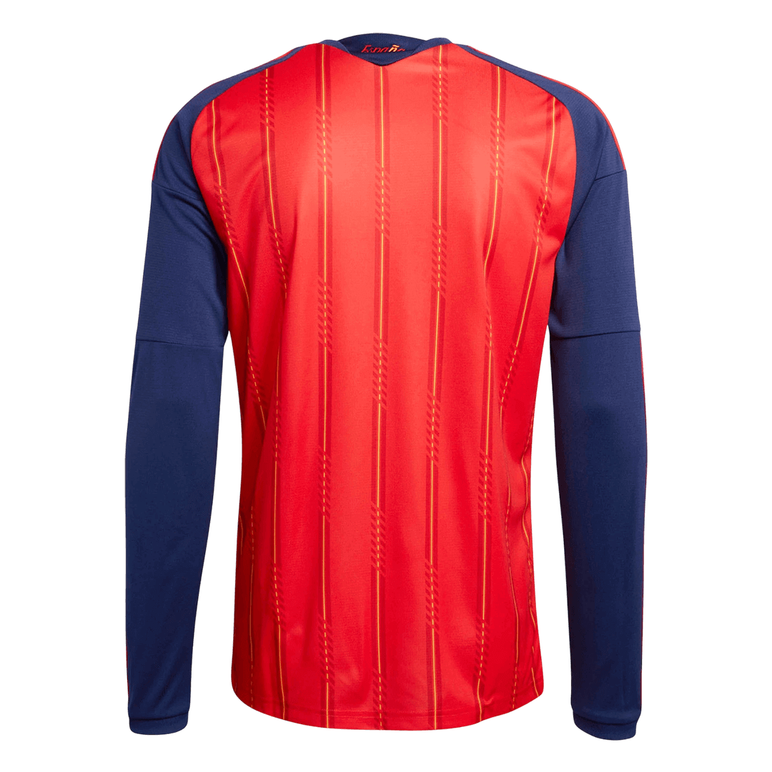 Manga Larga Spain 2026 Primera Equipación Copa del Mundo - Version Hincha