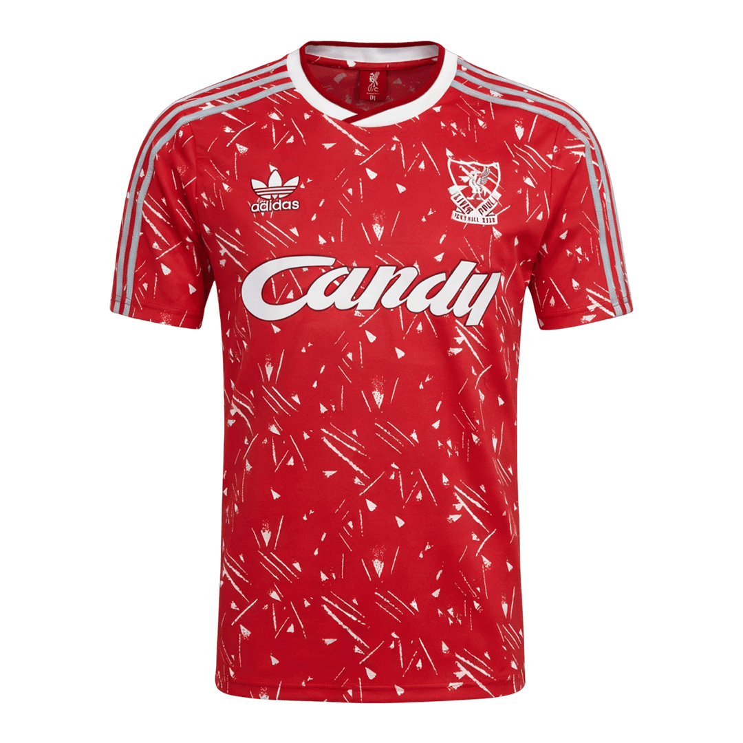Retro 1989/91 Liverpool Primera Equipación camiseta de fútbol 2025/26