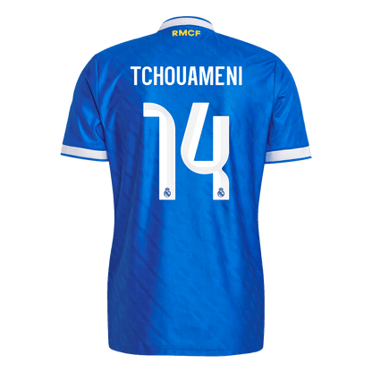 Camiseta Auténtica TCHOUAMENI #14 Real Madrid 2025/26 Tercera Equipación - Version Jugador