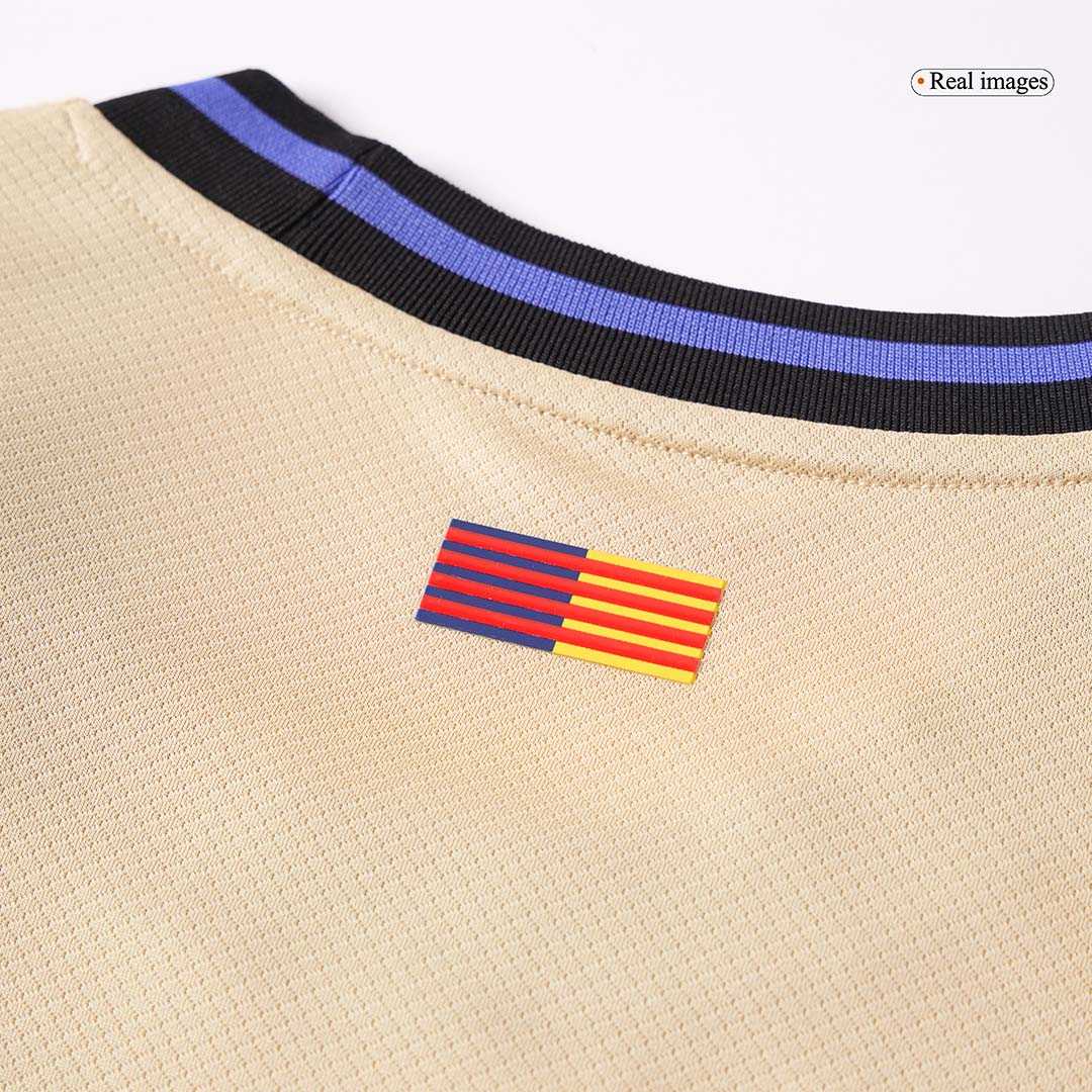 UCL Camiseta KOUNDE #23 Barcelona 2025/26 Segunda Equipación - Versión Hincha