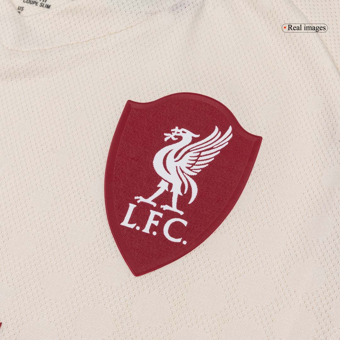 Tricouri Fotbal Liverpool SZOBOSZLAI #8 Deplasare 2025/26 Authentic