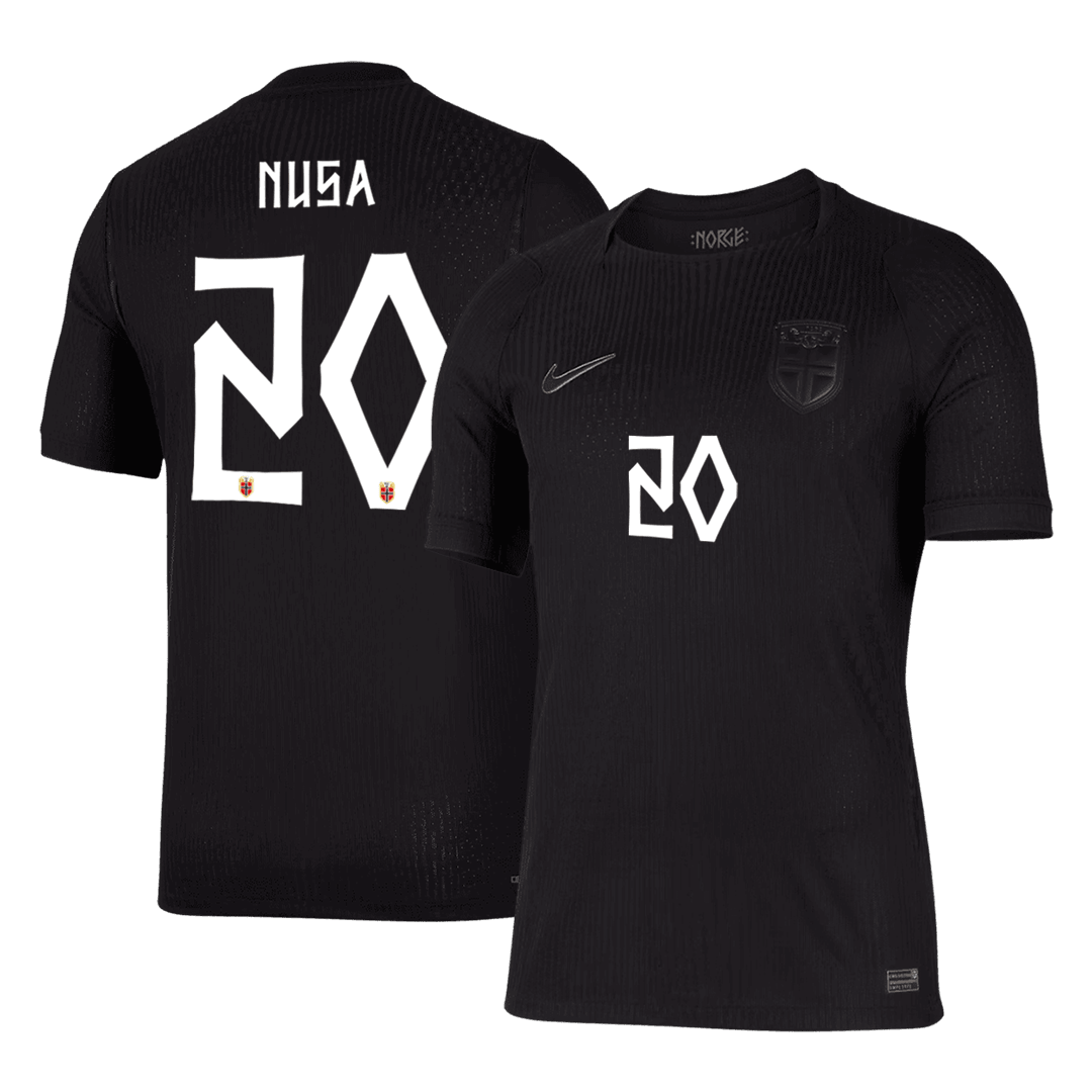 Camiseta Auténtica NUSA #20 Norway 2026 Segunda Equipación Copa del Mundo - Version Jugador