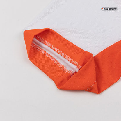 Camiseta Auténtica VIRGIL #4 Netherlands 2026 Segunda Equipación Copa del Mundo - Version Jugador