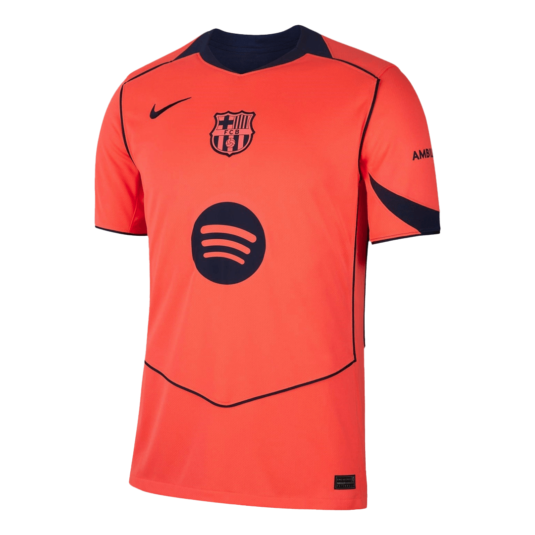 UCL Camiseta LAMINE YAMAL #10 Barcelona 2025/26 Tercera Equipación - Versión Hincha