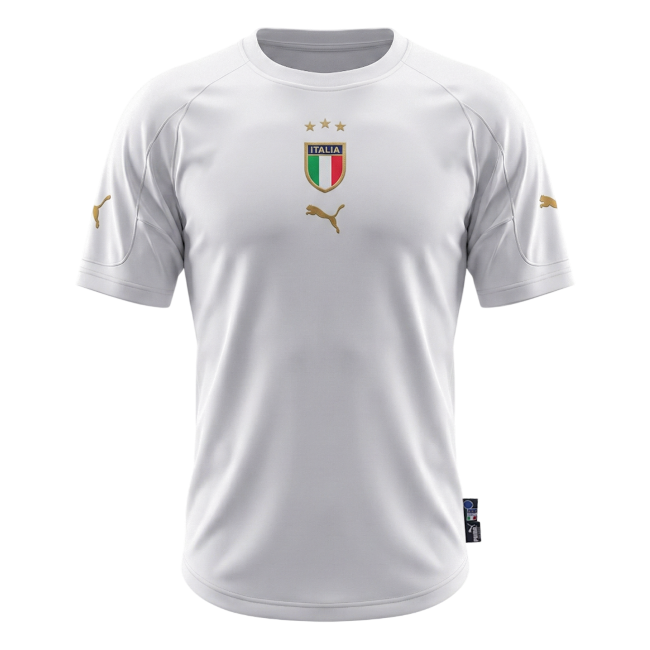 Retro 2004 Italy Segunda Equipación camiseta de fútbol 2025/26