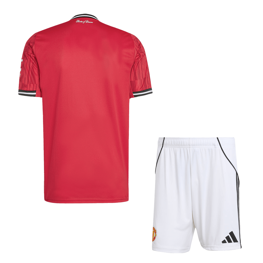 Conjunto Manchester United 2025/26 Primera Equipación-Camisetas Pasion Shop
