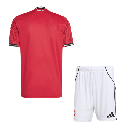 Conjunto Manchester United 2025/26 Primera Equipación-Camisetas Pasion Shop