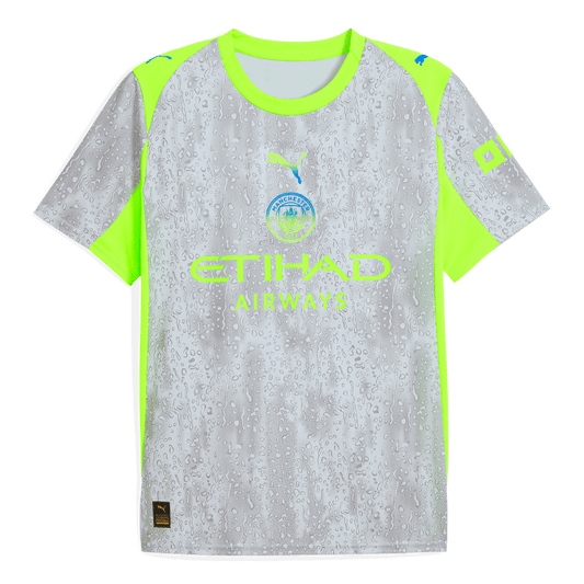 Camiseta Manchester City 2025/26 Tercera Equipación - Versión Hincha