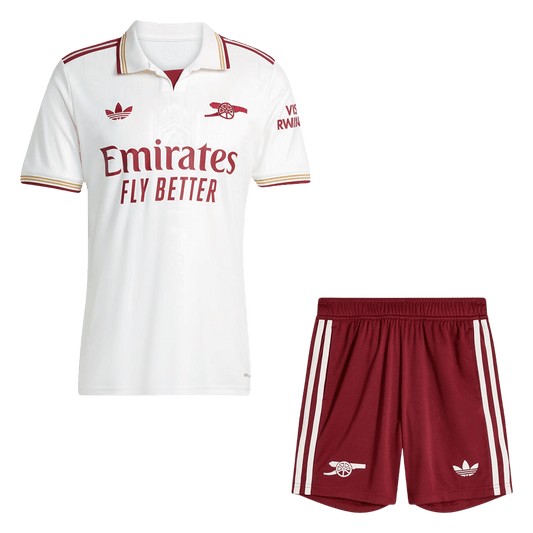 Conjunto Arsenal 
2025/26 Tercera Equipación camiseta de fútbol