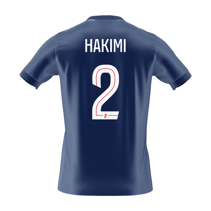 Camiseta HAKIMI #2 PSG 2025/26 Primera Equipación - Version Hincha - Calidad premium