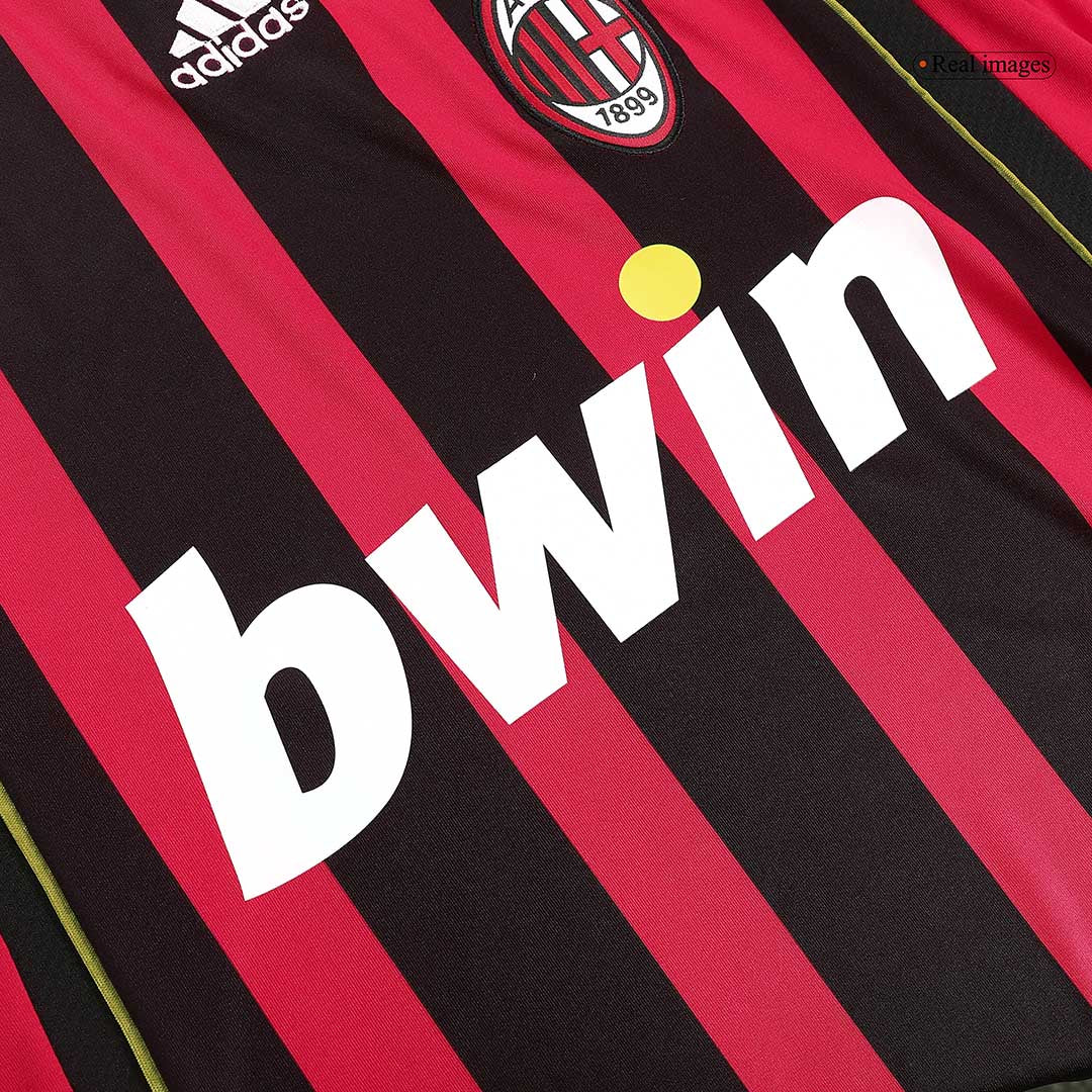 Tricouri Fotbal Vintage AC Milan KAKA' #22 Acasă 2006/07