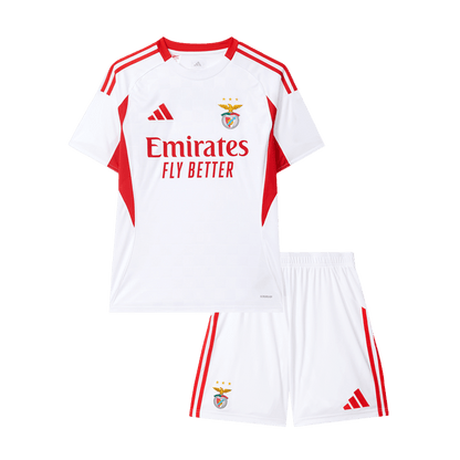 Conjunto Infantil Benfica 2025/26 Tercera Equipación camiseta de fútbol