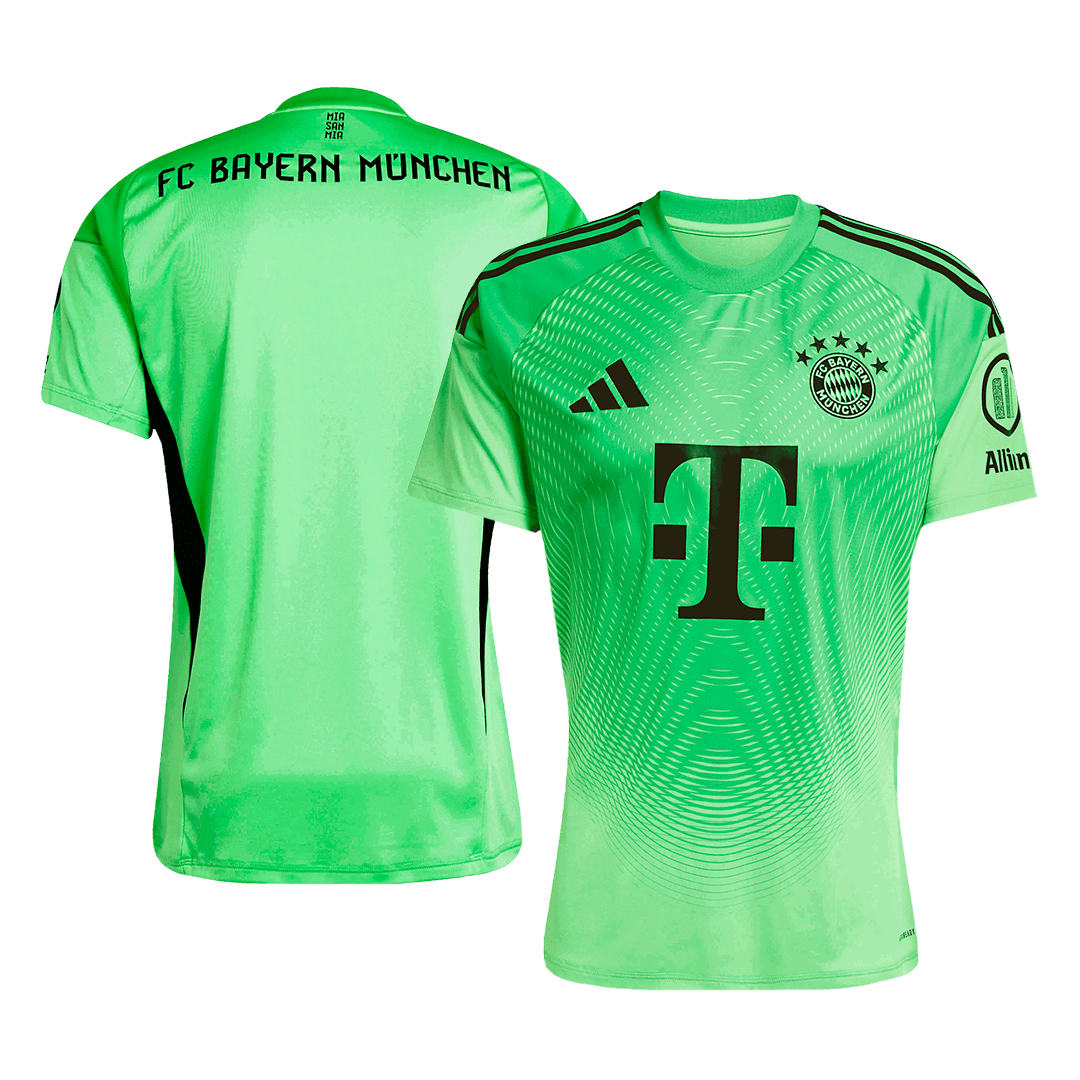 Camiseta Bayern Munich 2025/26 Portero-Versión Hincha-Camisetas Pasion Shop