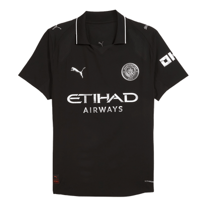 Tricouri Fotbal Manchester City REIJNDERS #4 Deplasare 2025/26 Authentic