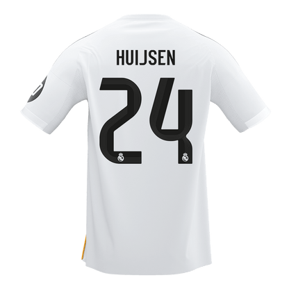 Calidad Premium Camiseta HUIJSEN #24 Real Madrid 2025/26 Primera Equipación-Versión Hincha-Camisetas Pasion Shop