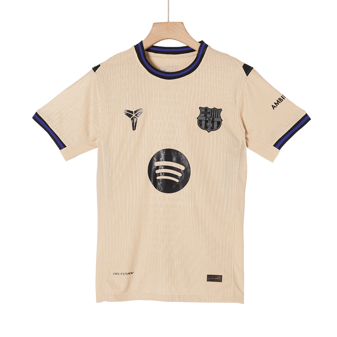 Camiseta Auténtica LAMINE YAMAL #10 Barcelona 2025/26 Segunda Equipación-Versión Jugador-Camisetas Pasion Shop