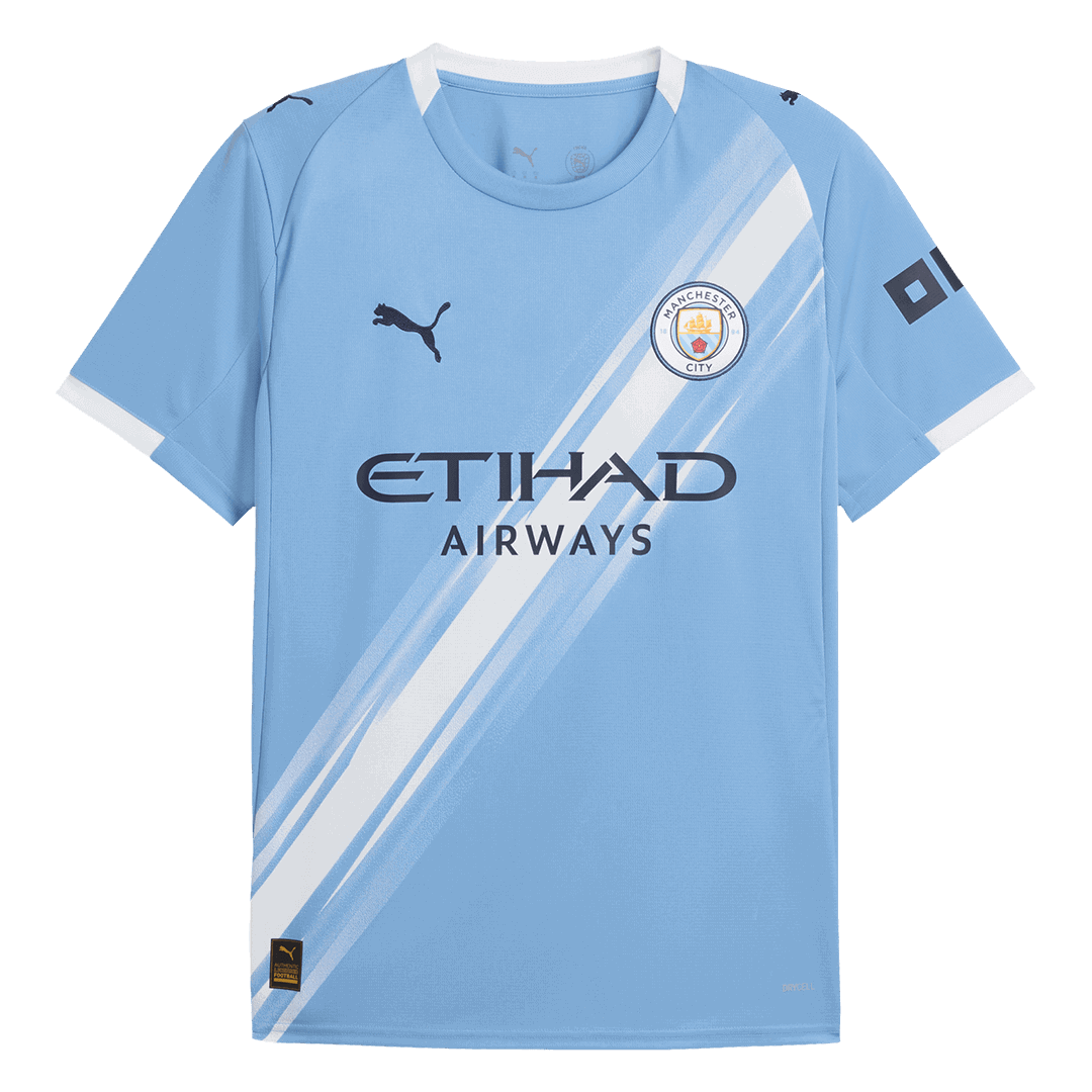 Camiseta RODRIGO #16 Manchester City 2025/26 Primera Equipación-Versión Hincha