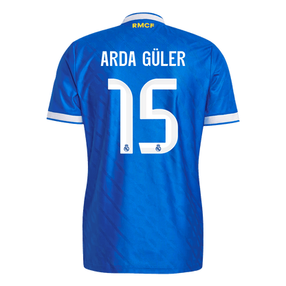 Camiseta Auténtica ARDA GÜLER #15 Real Madrid 2025/26 Tercera Equipación - Version Jugador