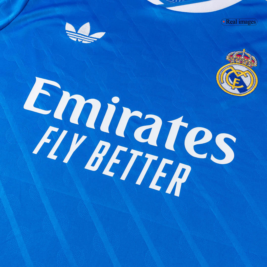 Tricouri Fotbal Real Madrid F. MENDY #23 Treilea 2025/26