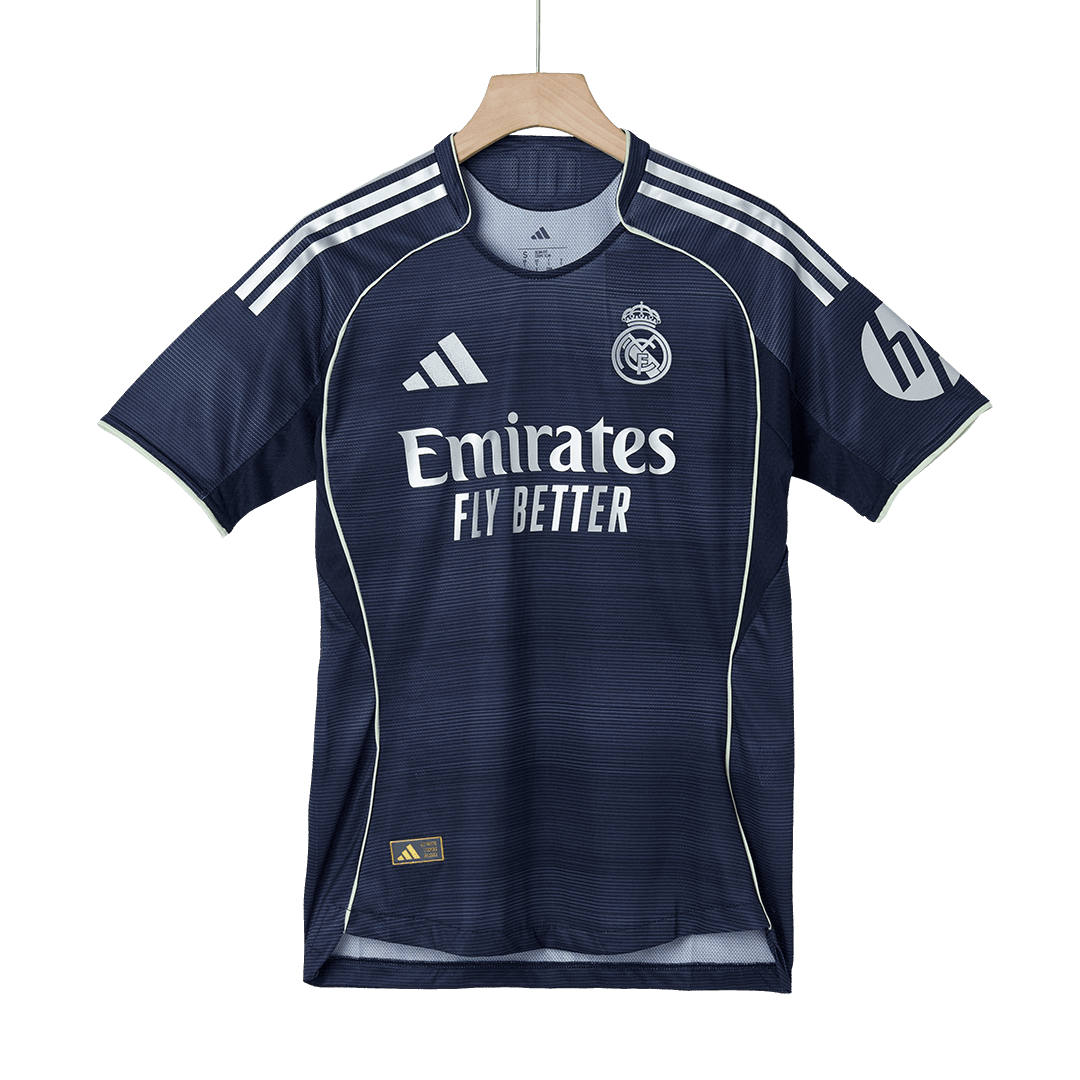 Camiseta Auténtica MBAPPÉ #10 Real Madrid 2025/26 Segunda Equipación-Versión Jugador