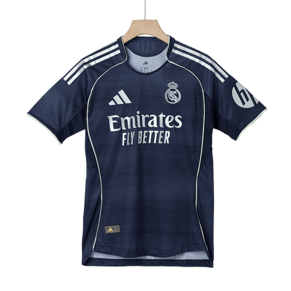 Camiseta Auténtica MBAPPÉ #9 Real Madrid 2025/26 Segunda Equipación-Versión Jugador