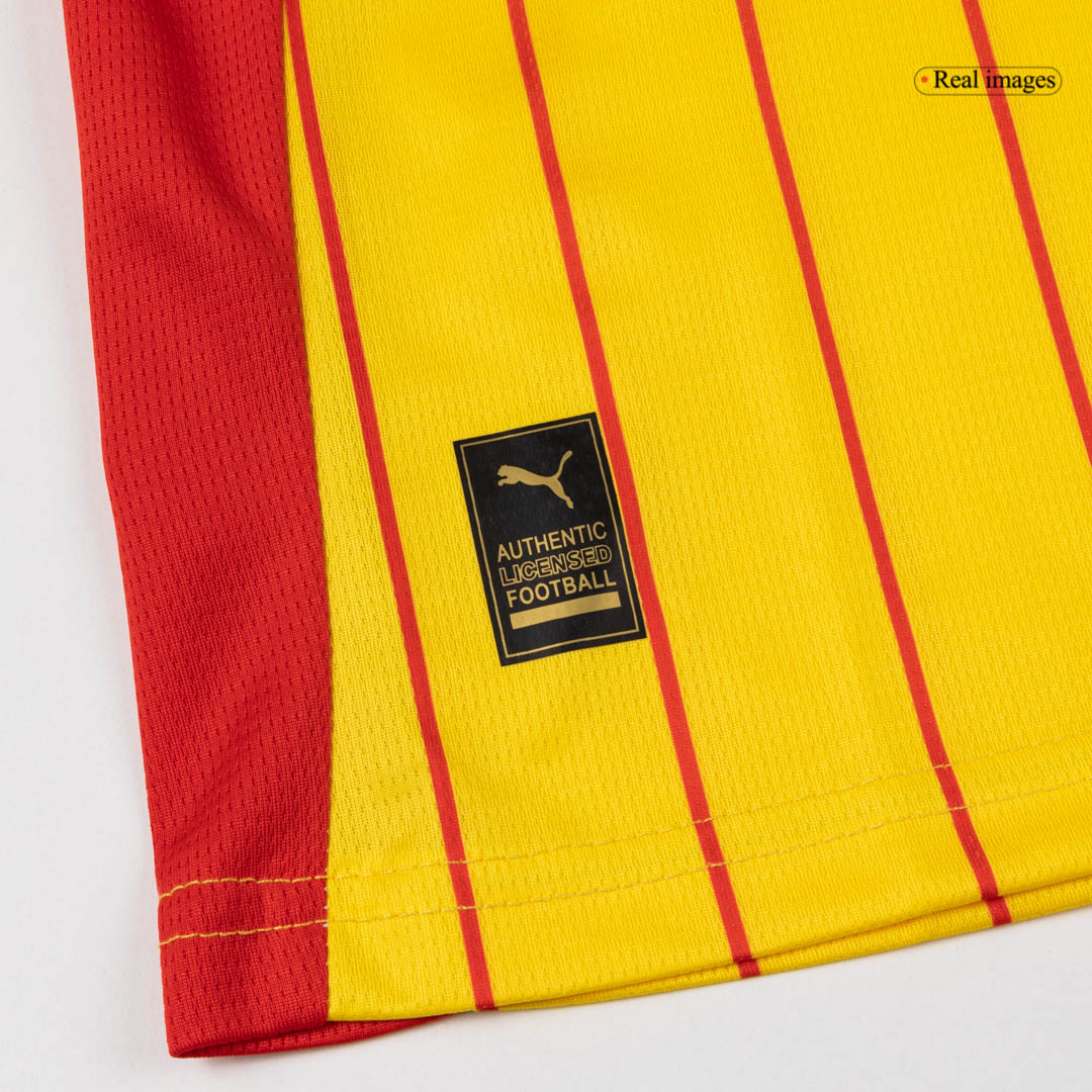 Camiseta THAUVIN #10 RC Lens 2025/26 Primera Equipación - Versión Hincha