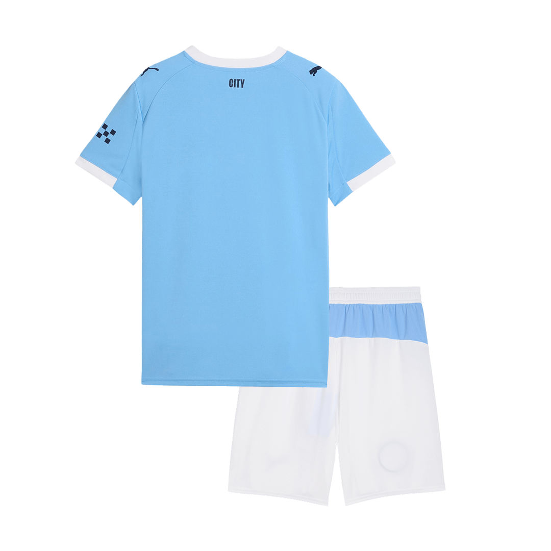 Miniconjunto Manchester City 2025/26 Primera Equipación-Camisetas Pasion Shop