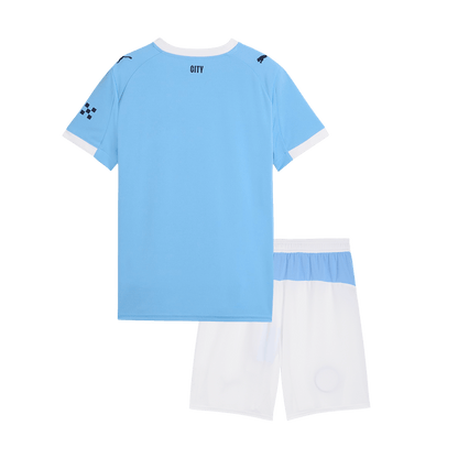 Miniconjunto Manchester City 2025/26 Primera Equipación-Camisetas Pasion Shop