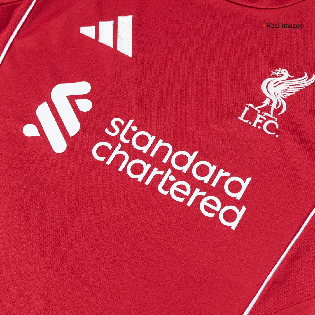 Camiseta GAKPO #18 Liverpool 2025/26 Primera Equipación - Versión Hincha