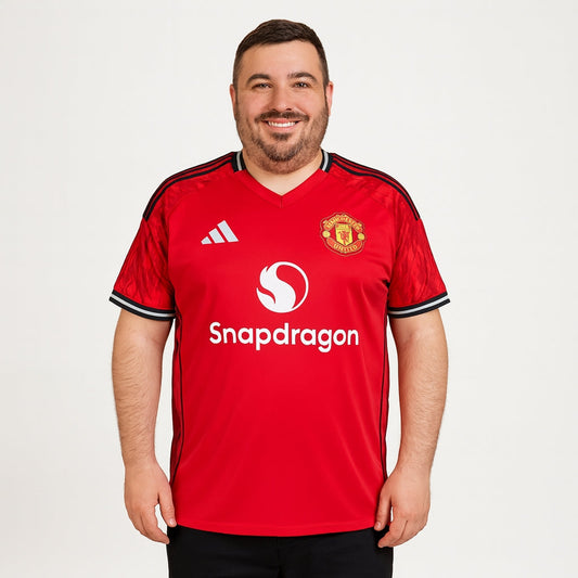 Tricouri Fotbal Manchester United Acasă 2025/26 - Premium (mărime mare)
