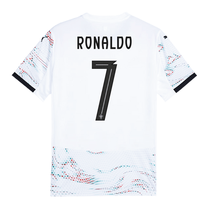 Tricouri Fotbal Portugalia RONALDO #7 Deplasare 2025 (mărime mare)