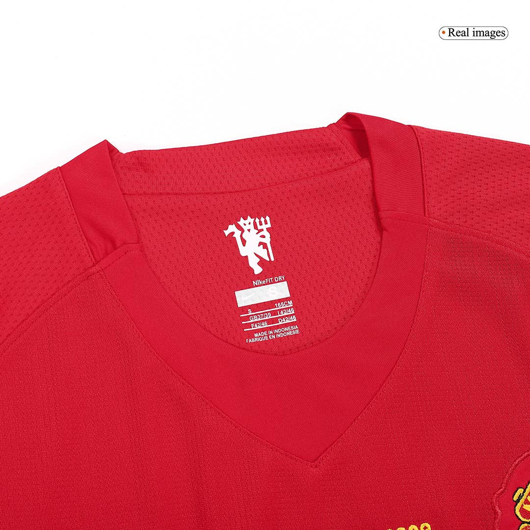 Tricouri Fotbal Vintage Manchester United ROONEY #10 Acasă 2007/08 - UCL Final