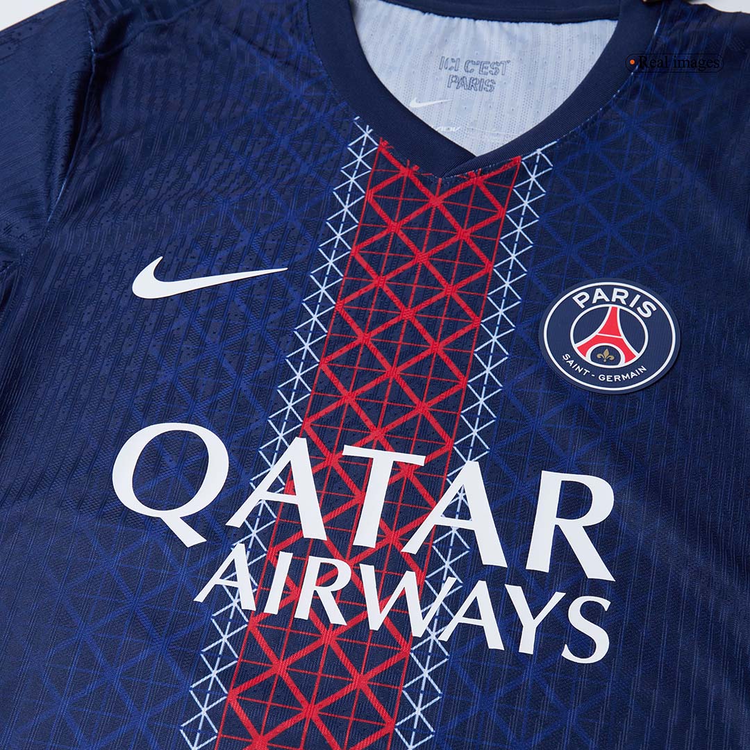 Camiseta Auténtica VITINHA #17 PSG 2025/26 Primera Equipación - Version Jugador