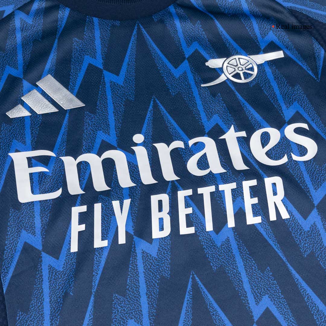 Camiseta Auténtica ØDEGAARD #8 Arsenal 2025/26 Segunda Equipación-Versión Jugador-Camisetas Pasion Shop