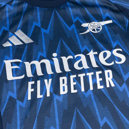 Camiseta Auténtica ØDEGAARD #8 Arsenal 2025/26 Segunda Equipación-Versión Jugador-Camisetas Pasion Shop