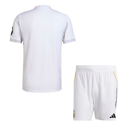 Conjunto Auténtico Real Madrid 2025/26 Primera Equipación (Camiseta + Pantalón Corto)-Camisetas Pasion Shop