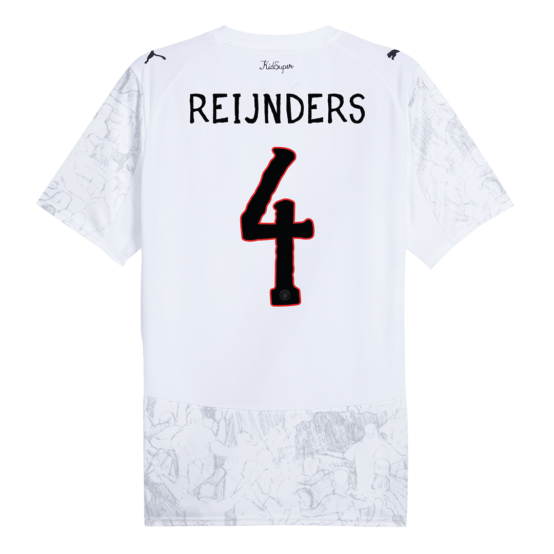 Camiseta REIJNDERS #4 Manchester City 2025/26 Copa del Mundo - Versión Hincha