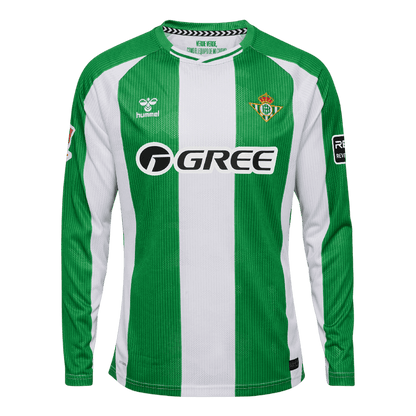 Manga Larga Real Betis 2025/26 Primera Equipación -Versión Hincha camiseta de fútbol