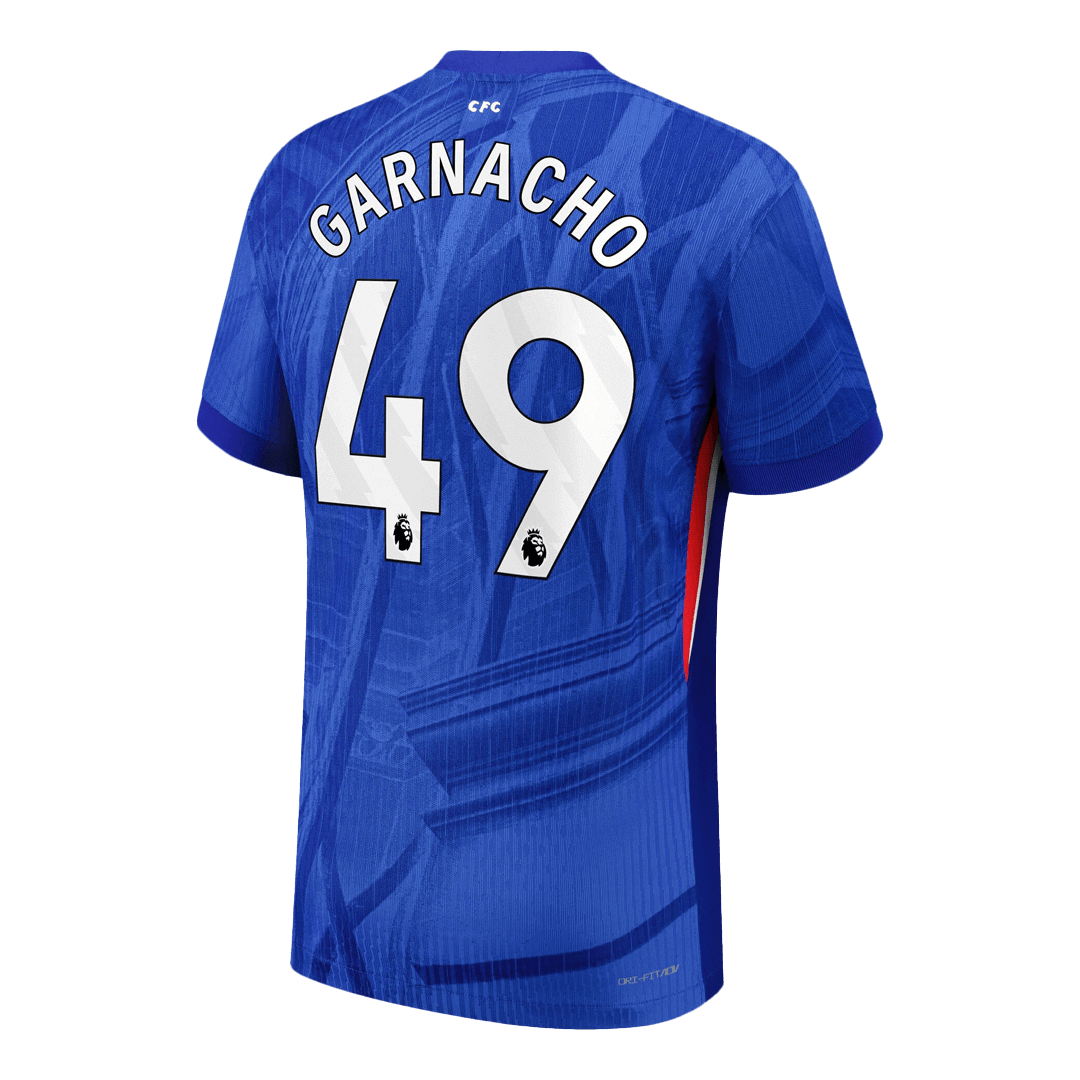 Camiseta Auténtica GARNACHO #49 Chelsea 2025/26 Primera Equipación - Version Jugador