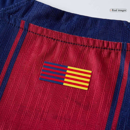 Camiseta Auténtica CUBARSÍ #2 Barcelona 2025/26 Primera Equipación-Versión Jugador-Camisetas Pasion Shop