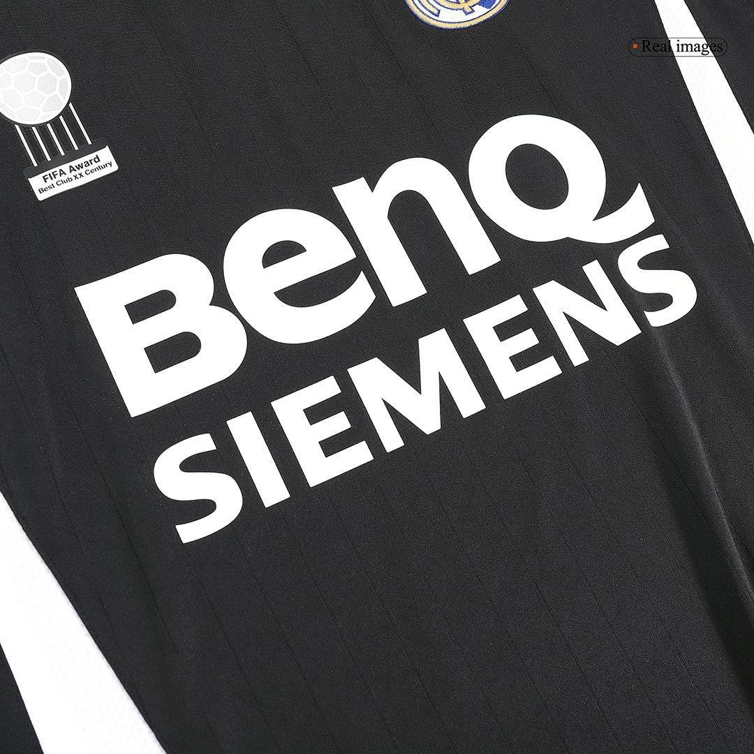 Retro 2006/07 RAUL #7 Real Madrid Segunda Equipación Manga Larga