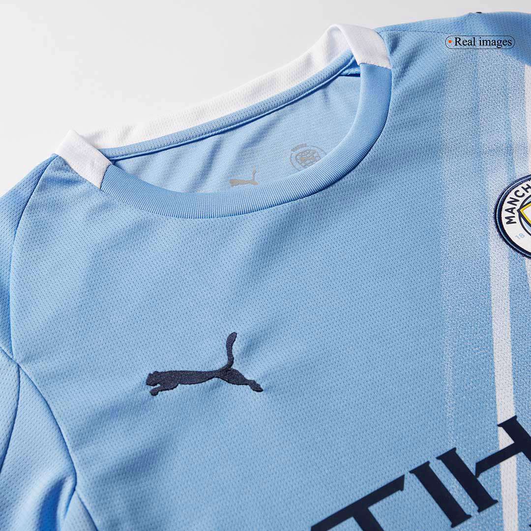 Camiseta Manchester City 2025/26 Primera Equipación-Versión Hincha
